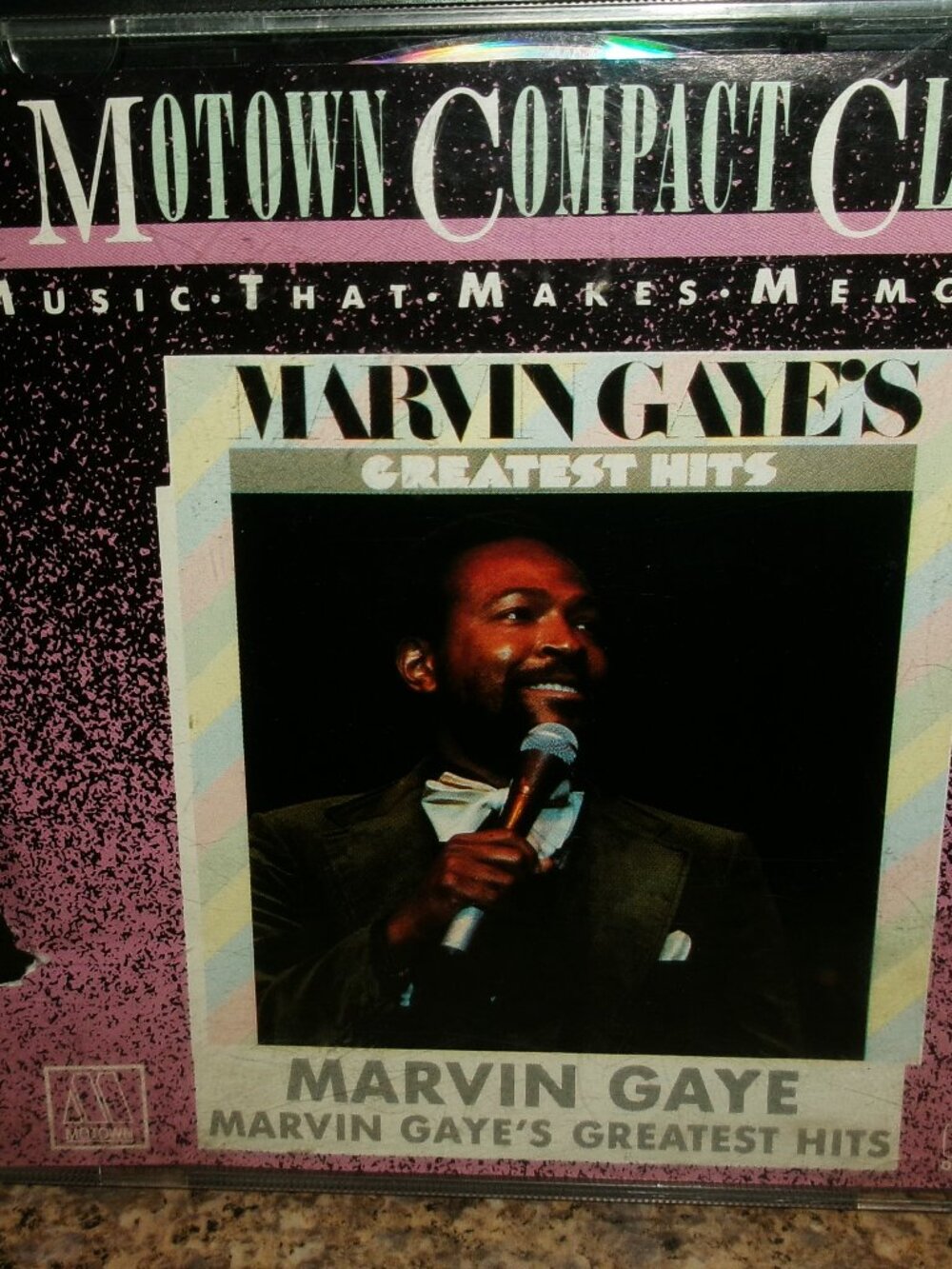 marvin gaye greatest hits 1991 cd - motown r&b soul trouble man distant lover